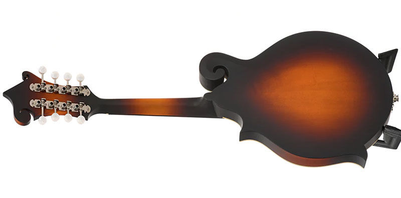 Thumbnail: back Eastman MD315E-SB F-Style Mandolin