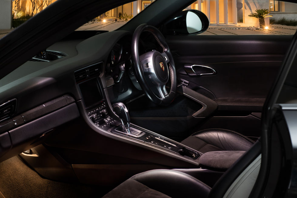 Porsche interior 