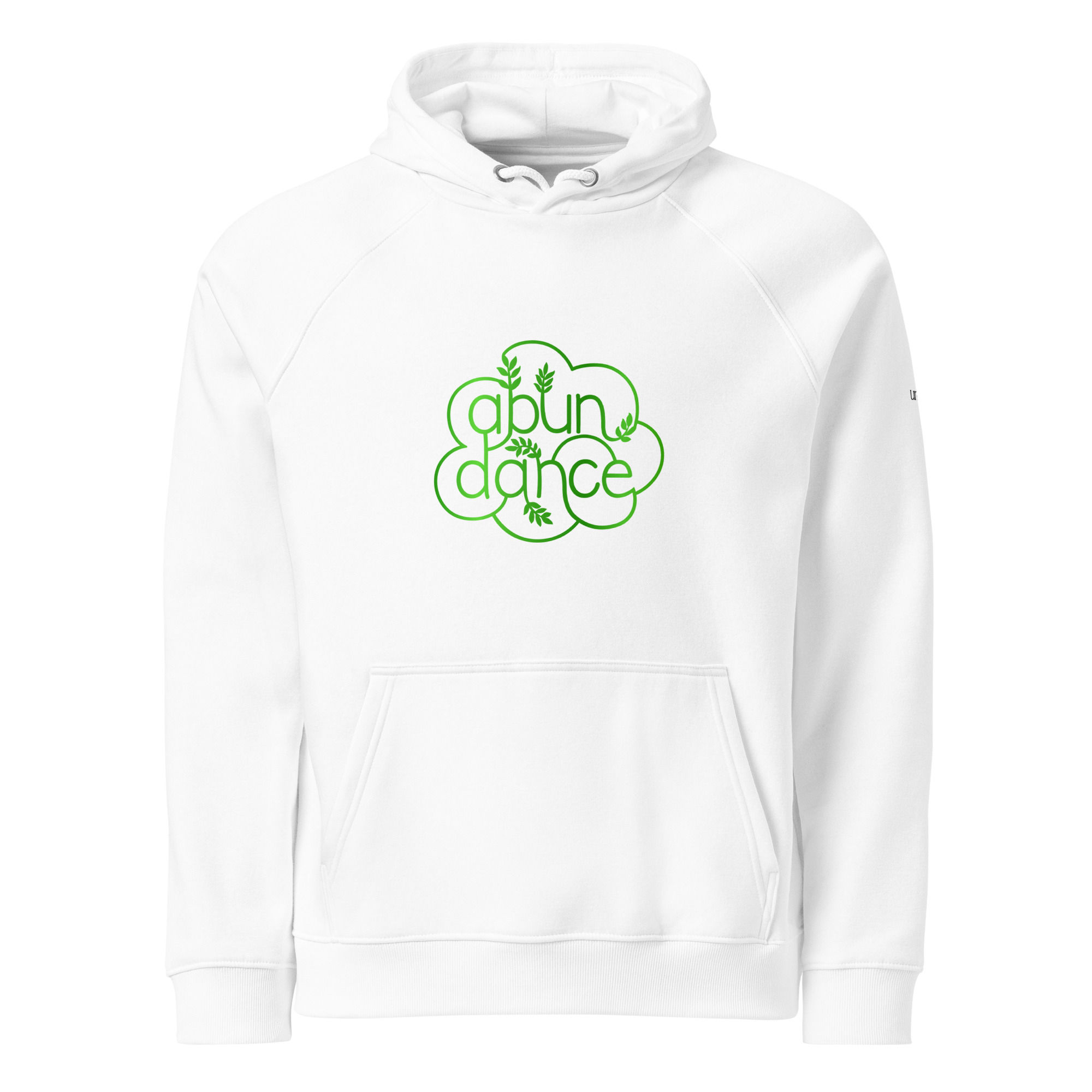 The Abundance "Cloud" Unisex eco raglan hoodie