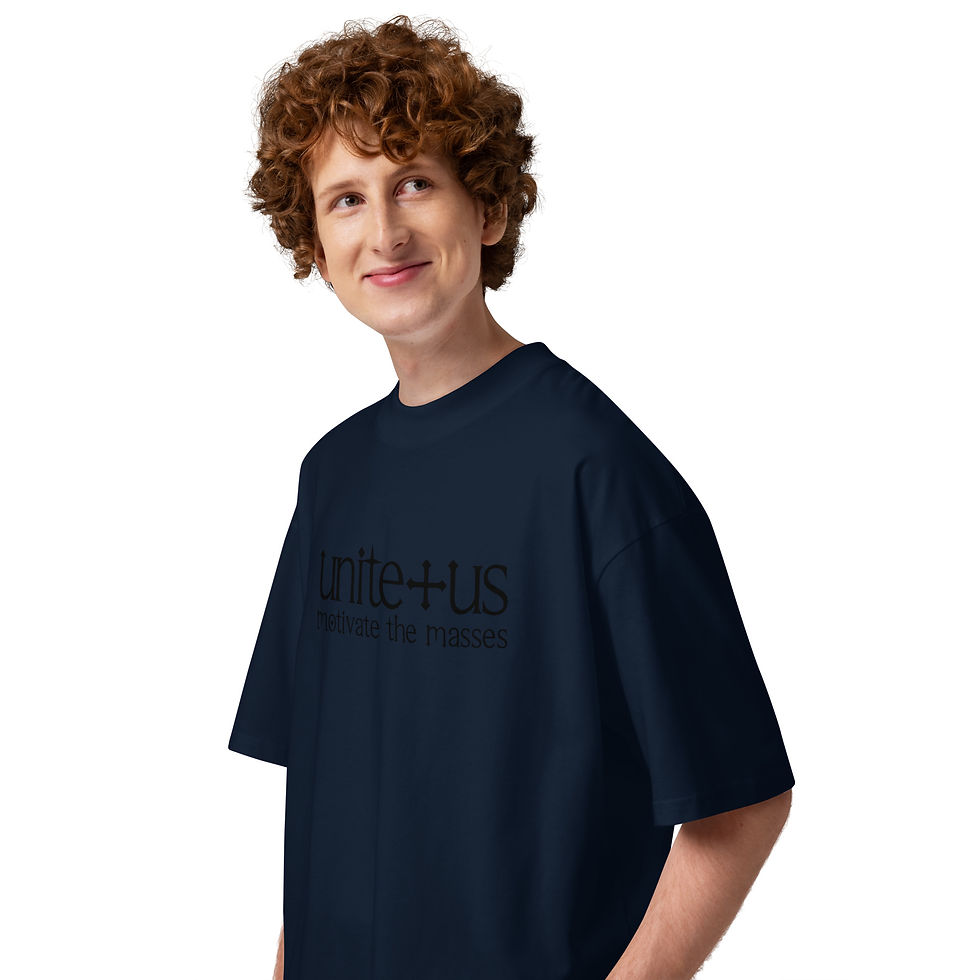 Thumbnail: Unite+Us - Unisex organic oversized Tee