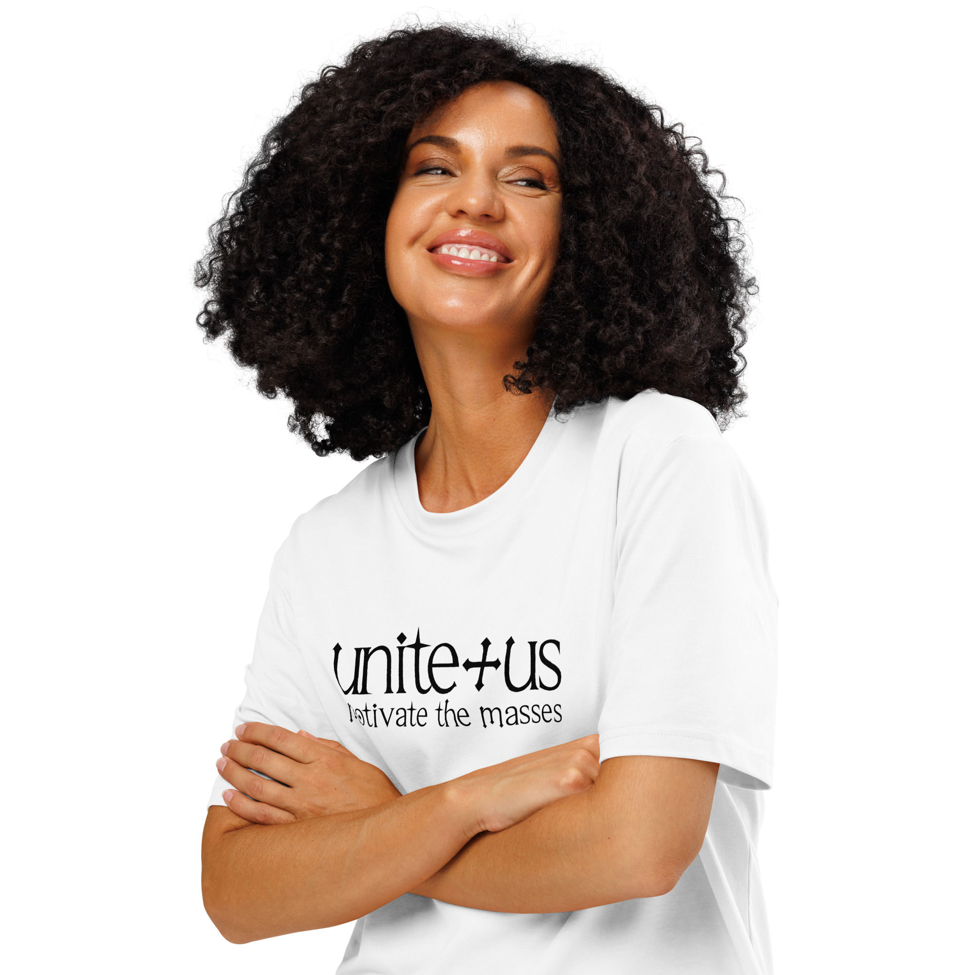 Unite+Us Unisex organic ribbed neck t-shirt