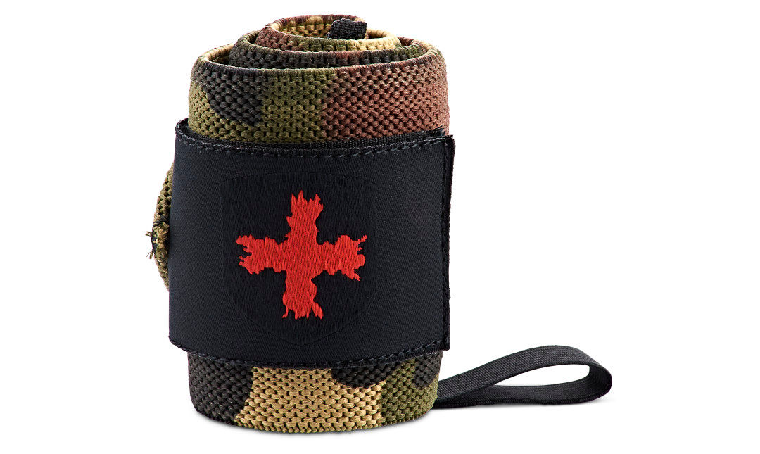 Harbinger |  Red Line Thumb Loop Wrist Wraps - Camo