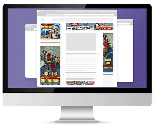 PidgeonSquadron Banner Ads