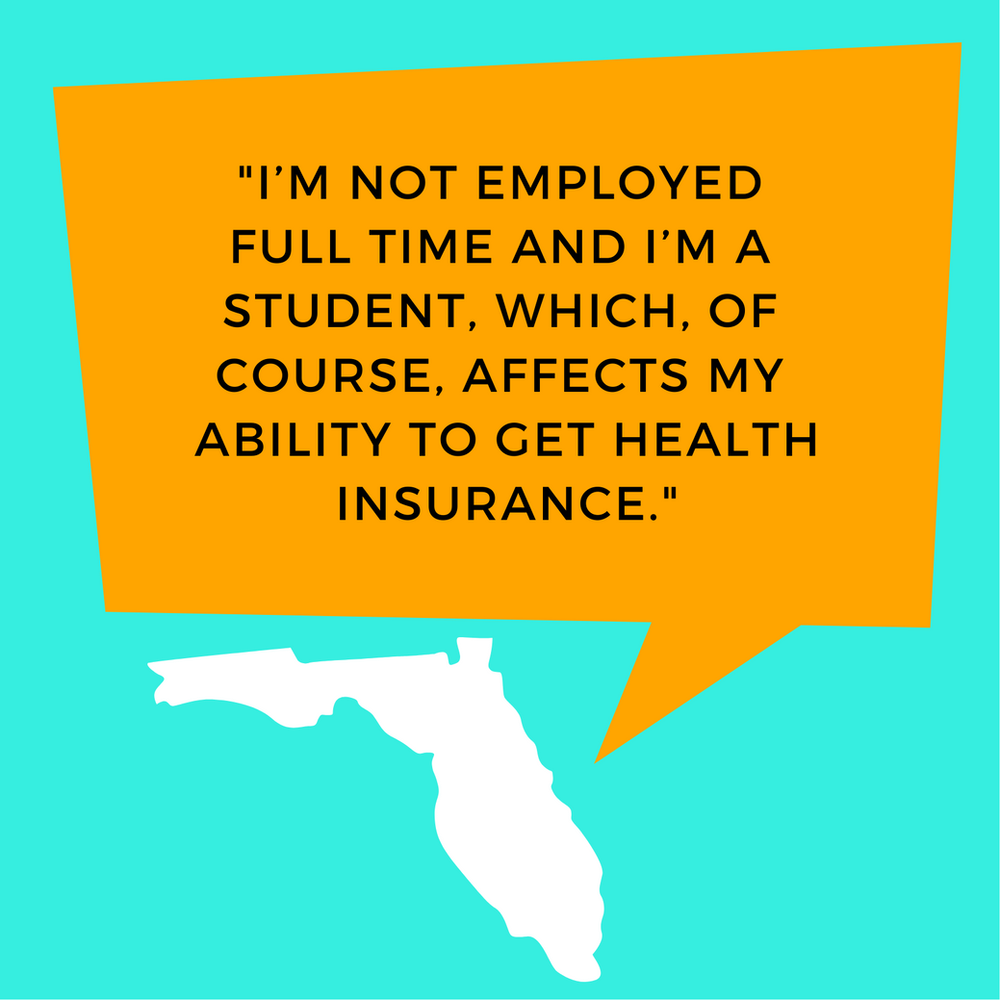 New to Florida, Health Insurance Sticker Shock