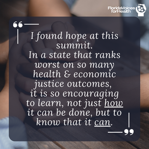 I Found Hope at This Summit: Advocate Reflects on 2026 Florida Voices for Health Summit