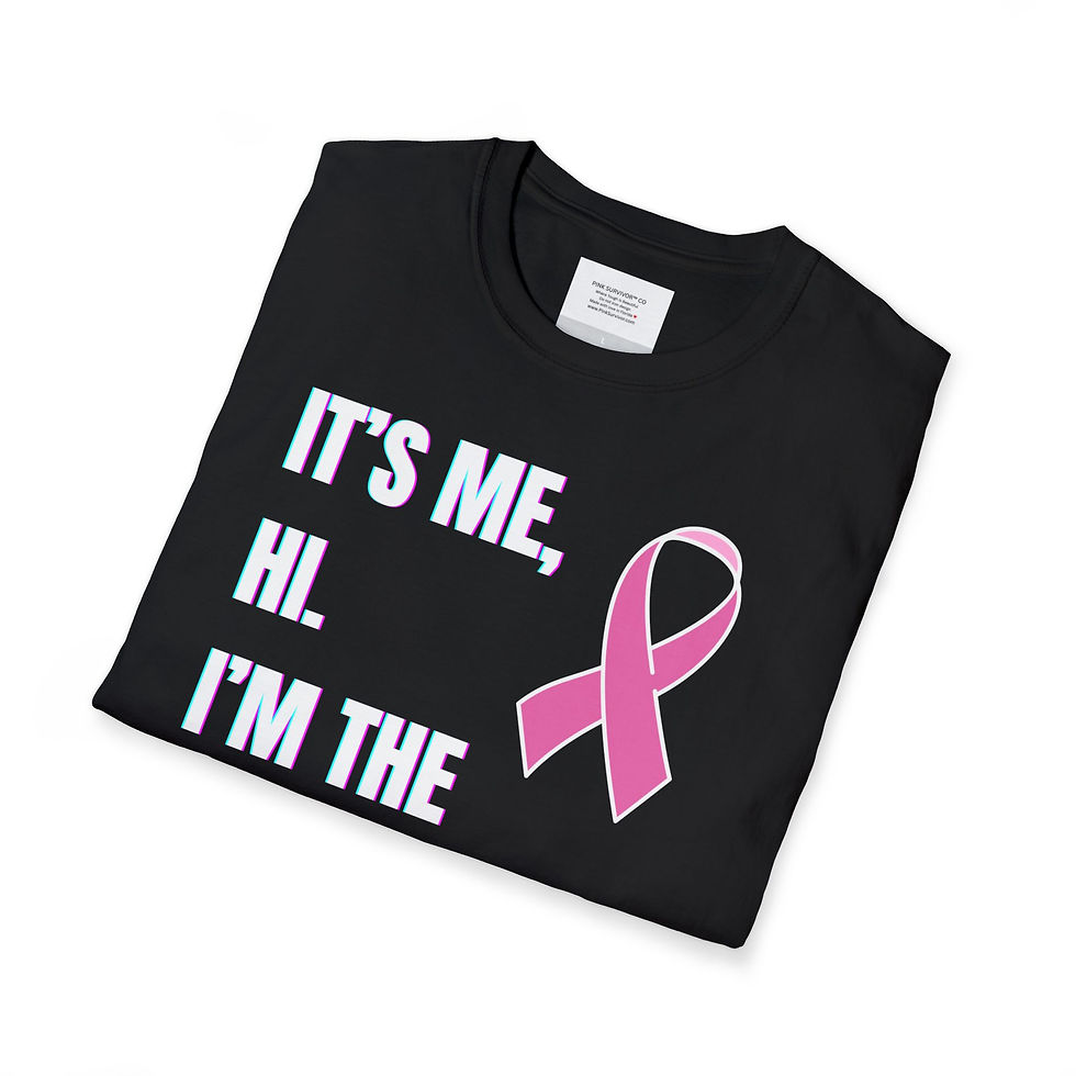 Thumbnail: Breast Cancer Awareness Survivor Tee Its Me Hi Im the Problem Gift for Women