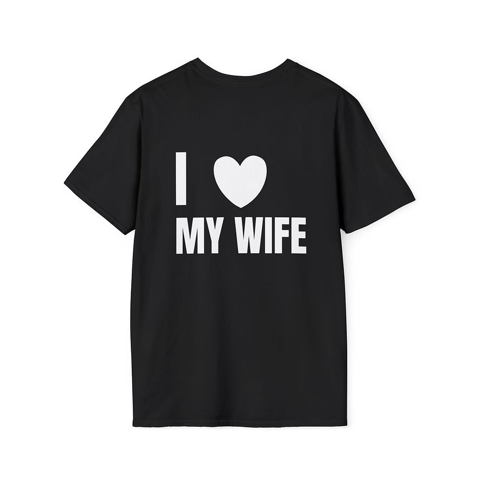 Thumbnail: I Love My Wife T-Shirt Romantic Shirt for Husband Anniversary and Valentine Gift