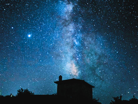 Via Lattea visibile ad occhio nudo