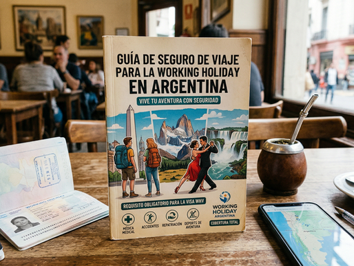 Working Holiday Visa Argentina seguro viaje requisitos cobertura