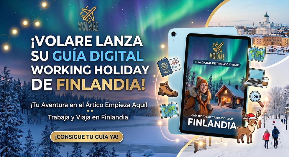 Working Holiday Visa Finlandia Guia Digital Volare