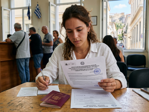 Working Holiday Visa Grecia Antecedentes Penales Certificado Apostilla Requisitos Volare