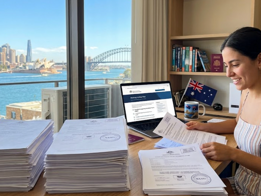 Working Holiday Visa Australia Traducciones Documentos NAATI