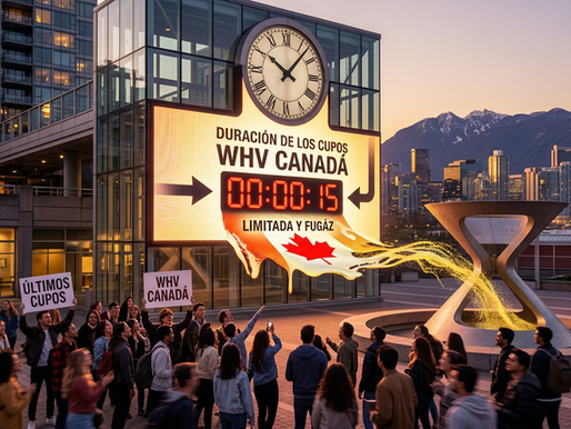 Duracion cupos Canada WHV IEC
