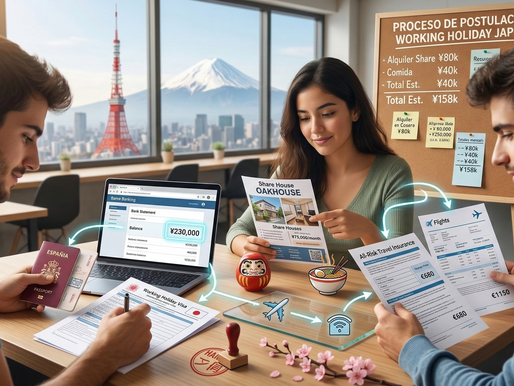 El proceso de postulacion para la Working Holiday de Japon