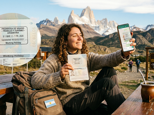 Working Holiday Visa Argentina prorroga extension permanencia requisitos