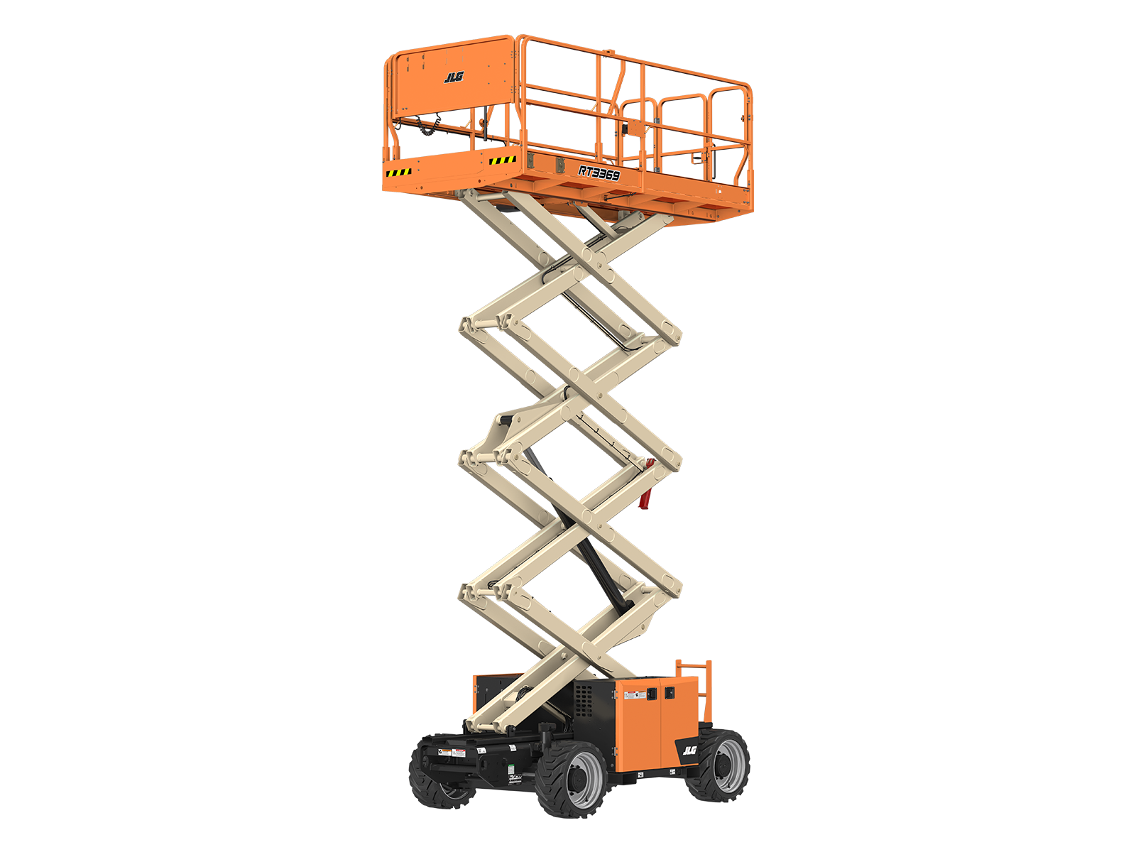 33ft Rough Terrain Diesel Scissor Lift