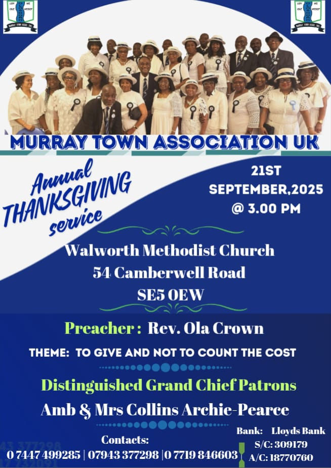 Annual Thanksgiving Service 2025