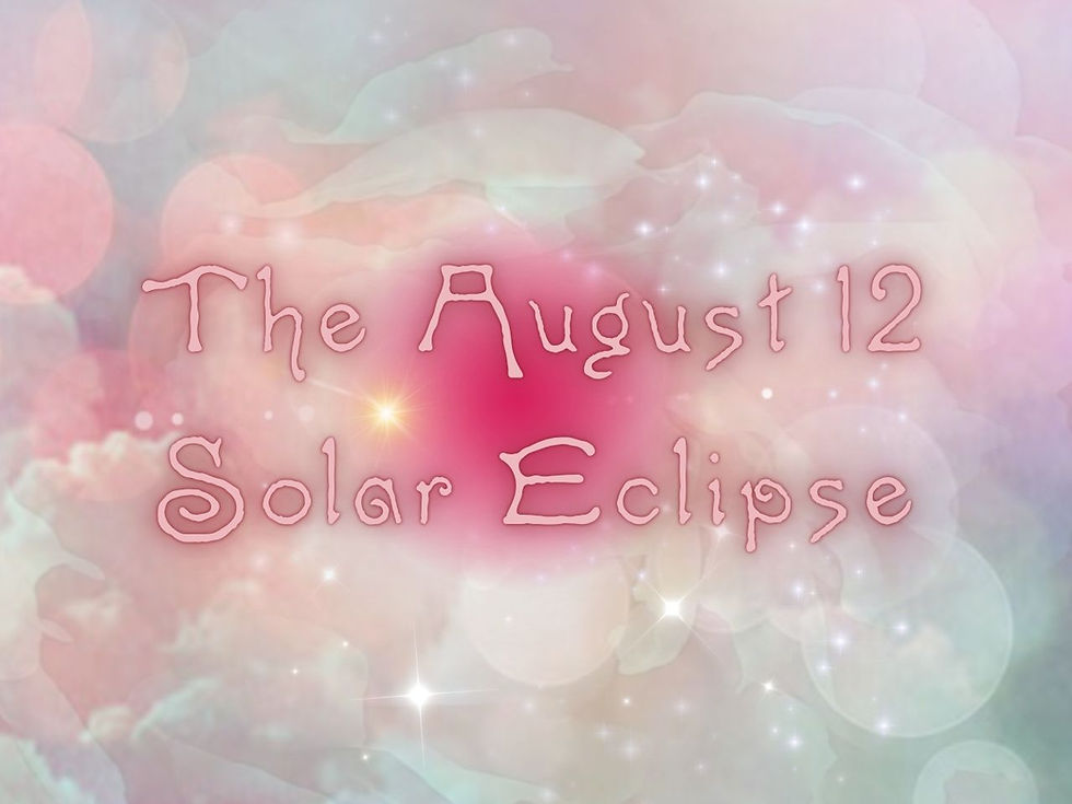 The Cosmic Wind and the Human Heart: The August 12 Solar Eclipse