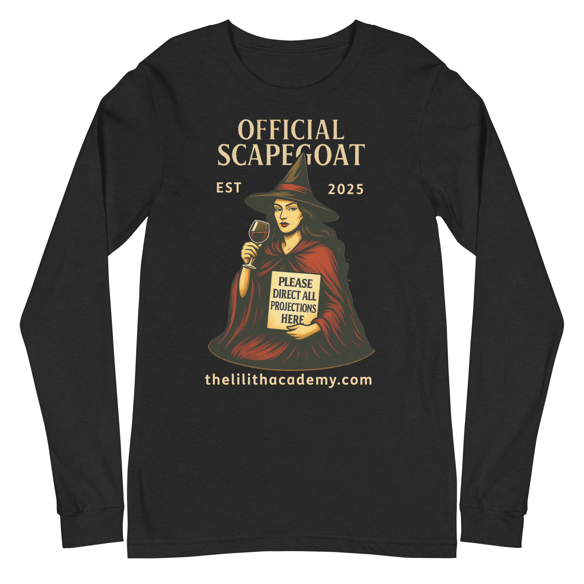 Official Scapegoat Unisex Long Sleeve Tee