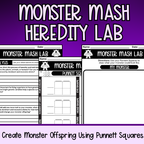 Thumbnail: Monster Mash Heredity Lab – Engaging Halloween Science