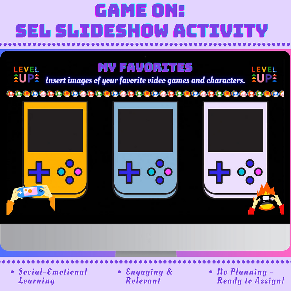 Thumbnail: Game On: Video Game SEL Slideshow