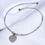Thumbnail: Pink Pearl Heart Necklace