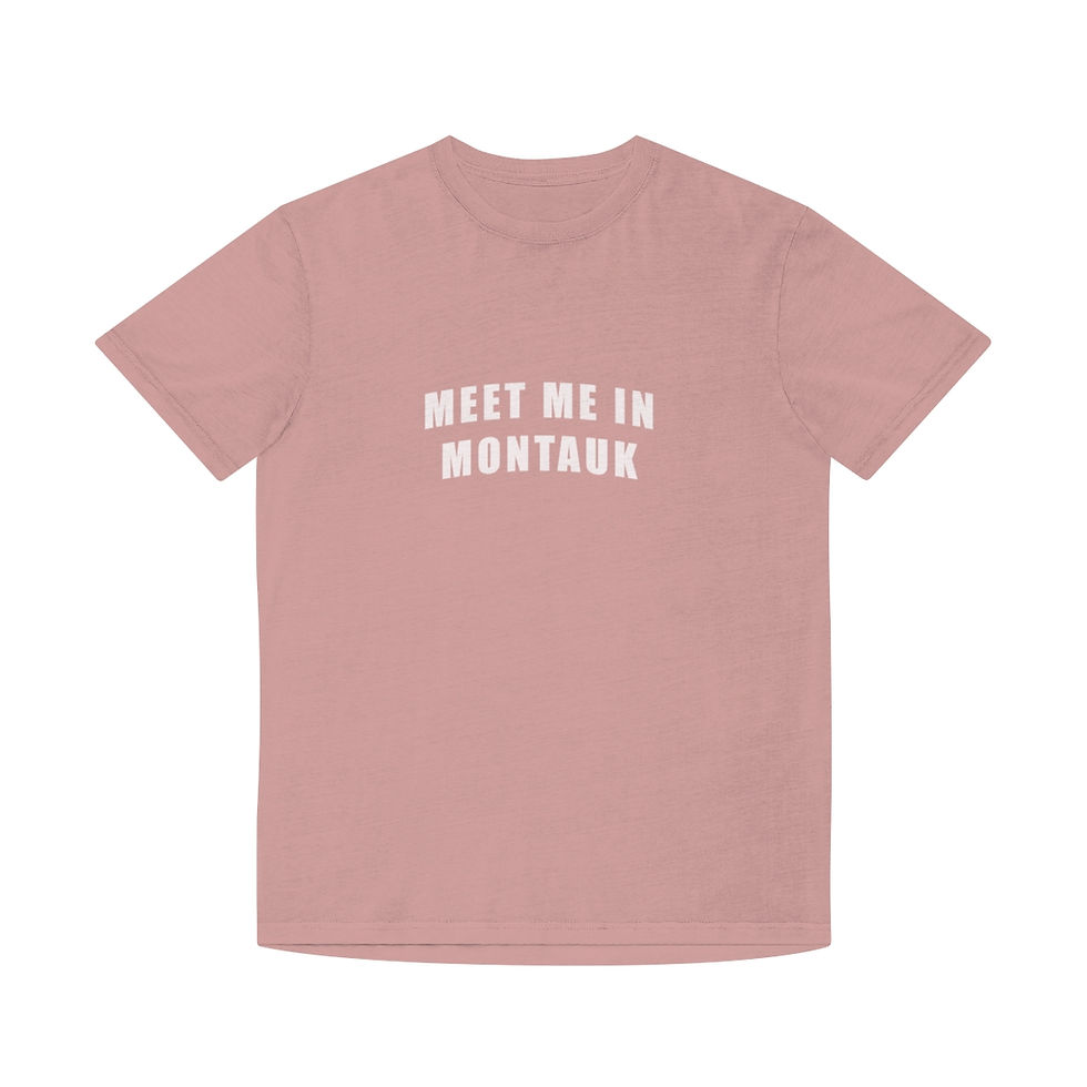 Thumbnail: Meet Me in Montauk Eternal Sunshine of the Spotless Mind Unisex Faded T-Shirt