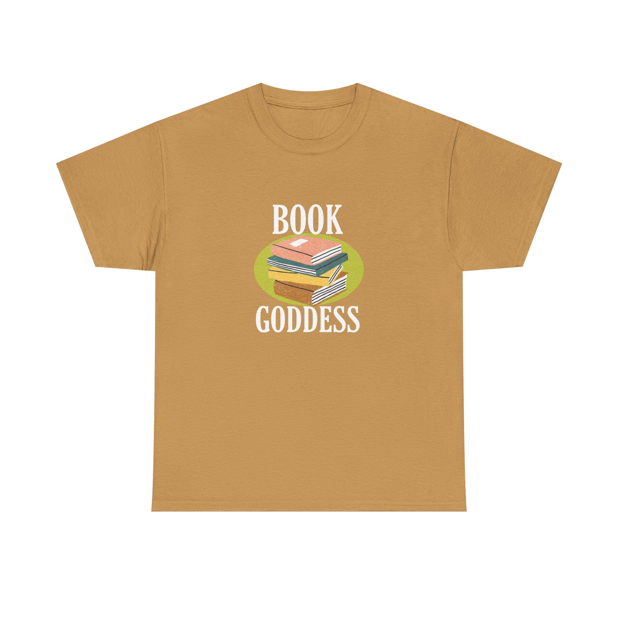 Book Goddess Relaxed Fit Retro Style T Shirt Heavy Cotton Tee Various Colors