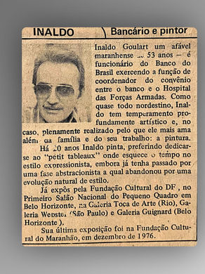 Inaldo Goulart
Matéria Jornal José
Brasília, Distrito Federal