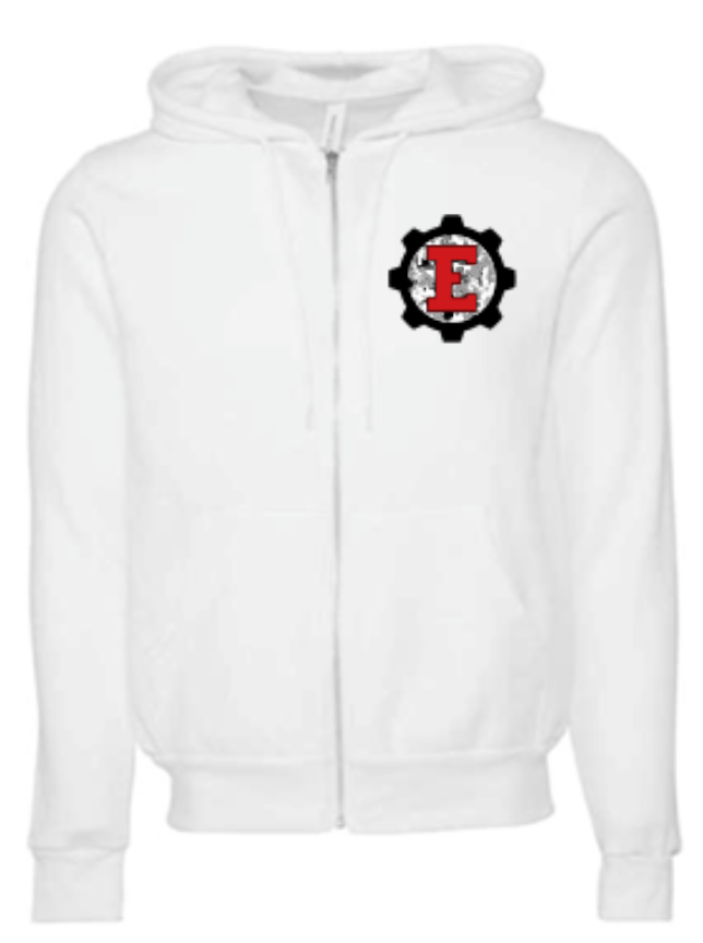 Thumbnail: Robotics Full Zip Bella Canvas Sponge FleeceHoodie