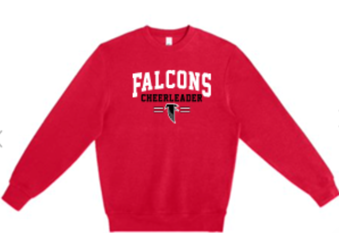 Thumbnail: Super Soft  Premium Cheer Fleece Crew or Hoodie  Unisex