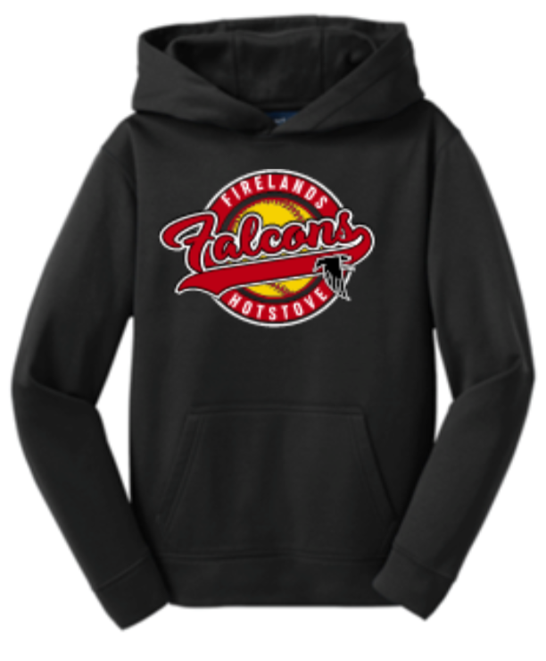 Thumbnail: Firelands Circle Performance Hoodie  Unisex or Youth