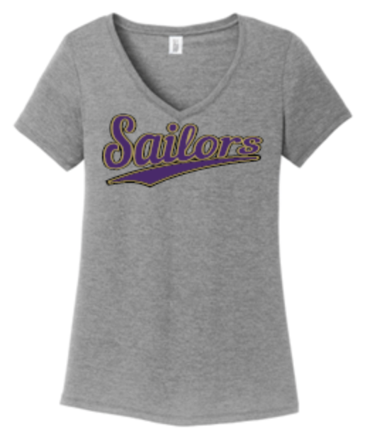 Thumbnail: Hotstove Ladies Fit Crew Tri blend T