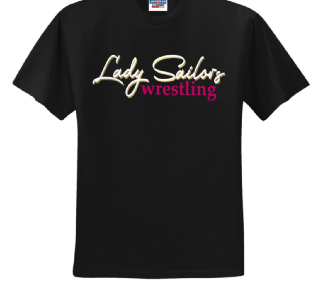 Lady Sailors Pink Wrestling Unisex Basic Short Sleeve