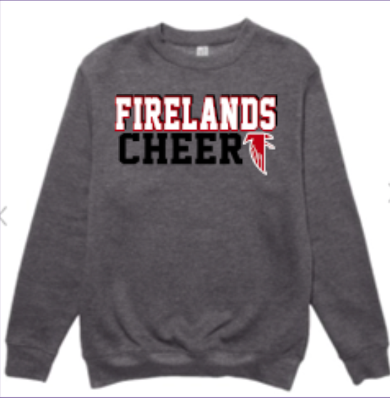Thumbnail: Super Soft  Premium Cheer Fleece Crew or Hoodie  Unisex