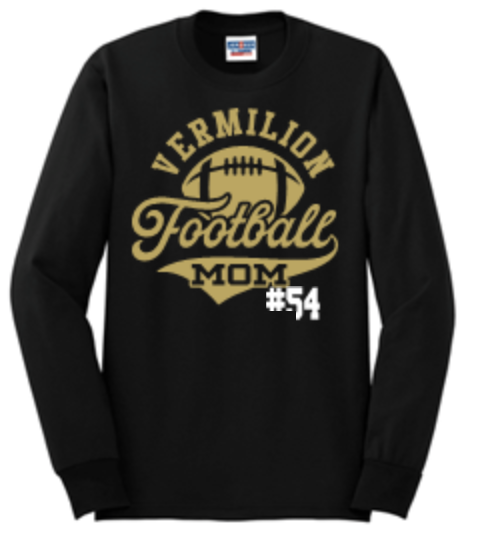 Thumbnail: Gold Mom Football Unisex T Shirt