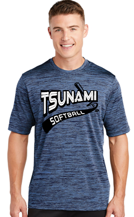 Electric Heather Performance T