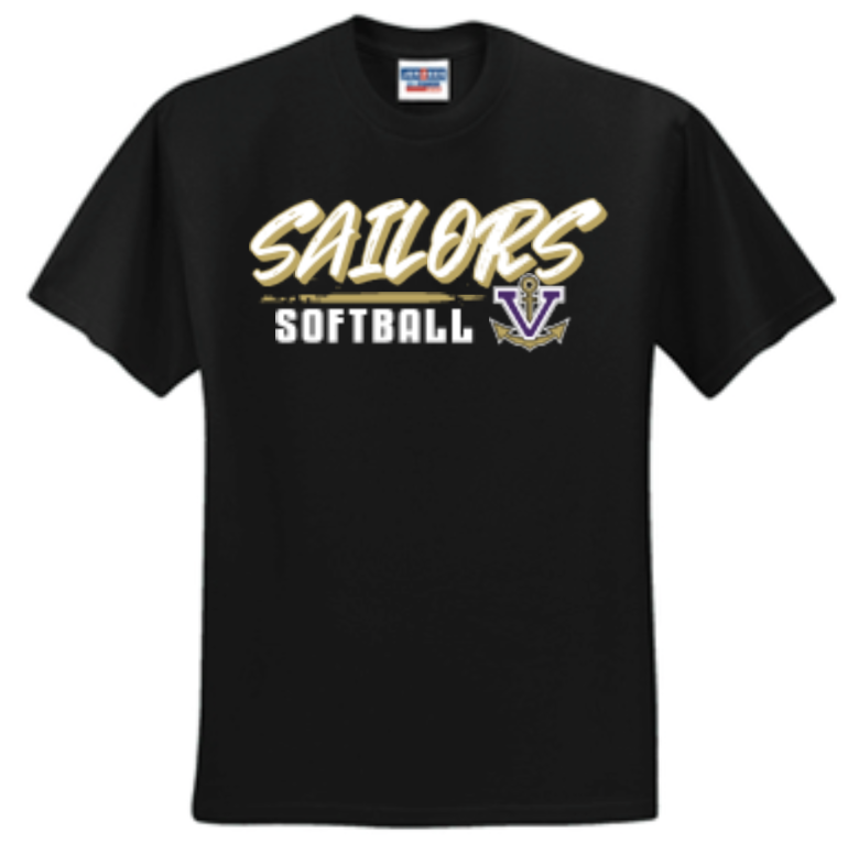 Thumbnail: SOFTBALL GRUNGE UNISEX BASIC LONG SLEEVE T-SHIRT