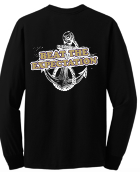 Thumbnail: VTown with Back Logo Premium Fleece Hoodie  Unisex or Youth Sailor