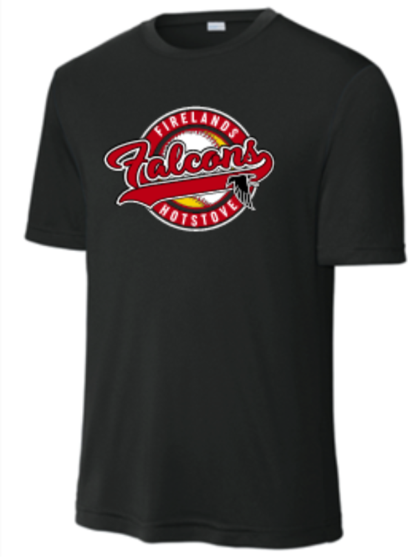 Thumbnail: Circle Firelands Baseball Performance T-shirt