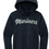 Thumbnail: Youth Navy Hoodie Glitter