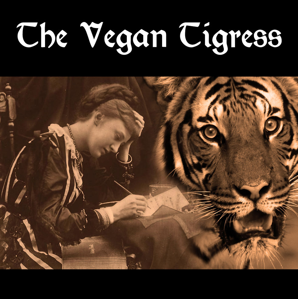 The Vegan Tigress: intimate play resurrects fierce forgotten Victorian writer