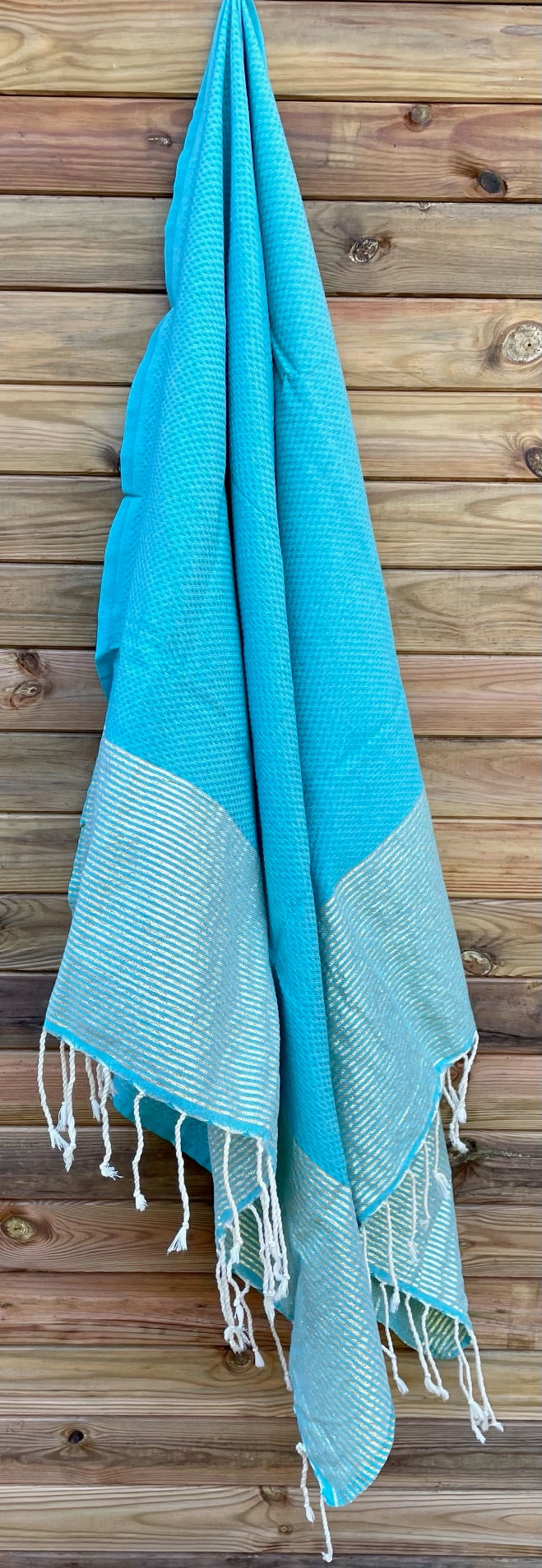 Miniature : FOUTA LUREX NID D'ABEILLE