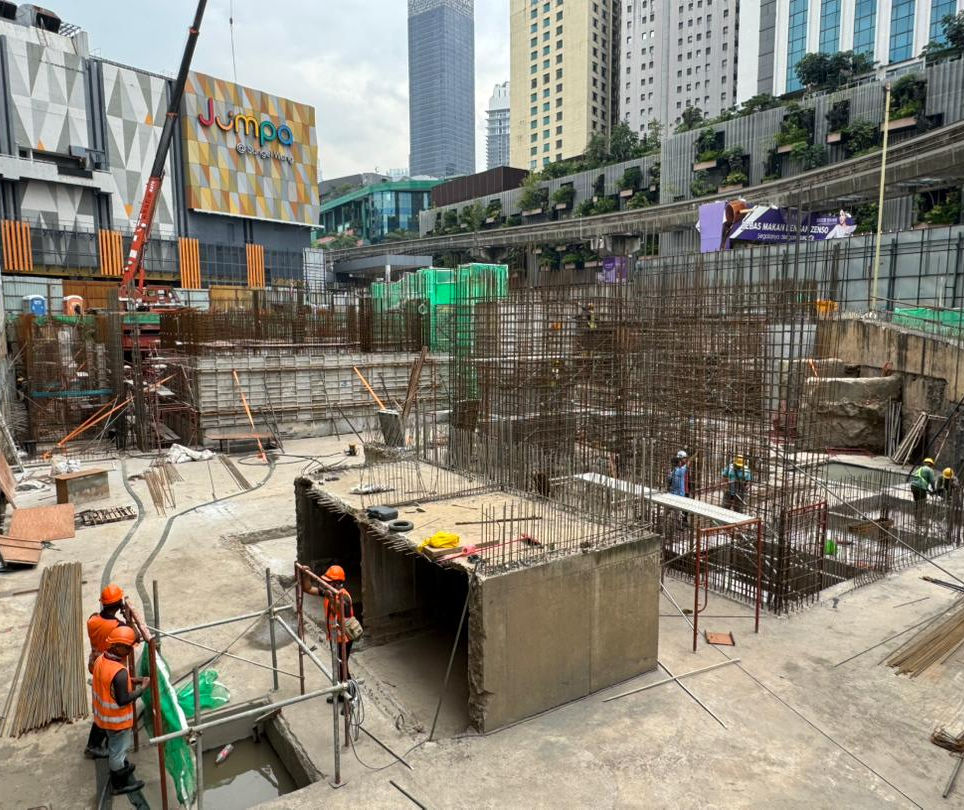 Exsim Bukit Bintang Branniganz Site Progress as per 2024 Q4