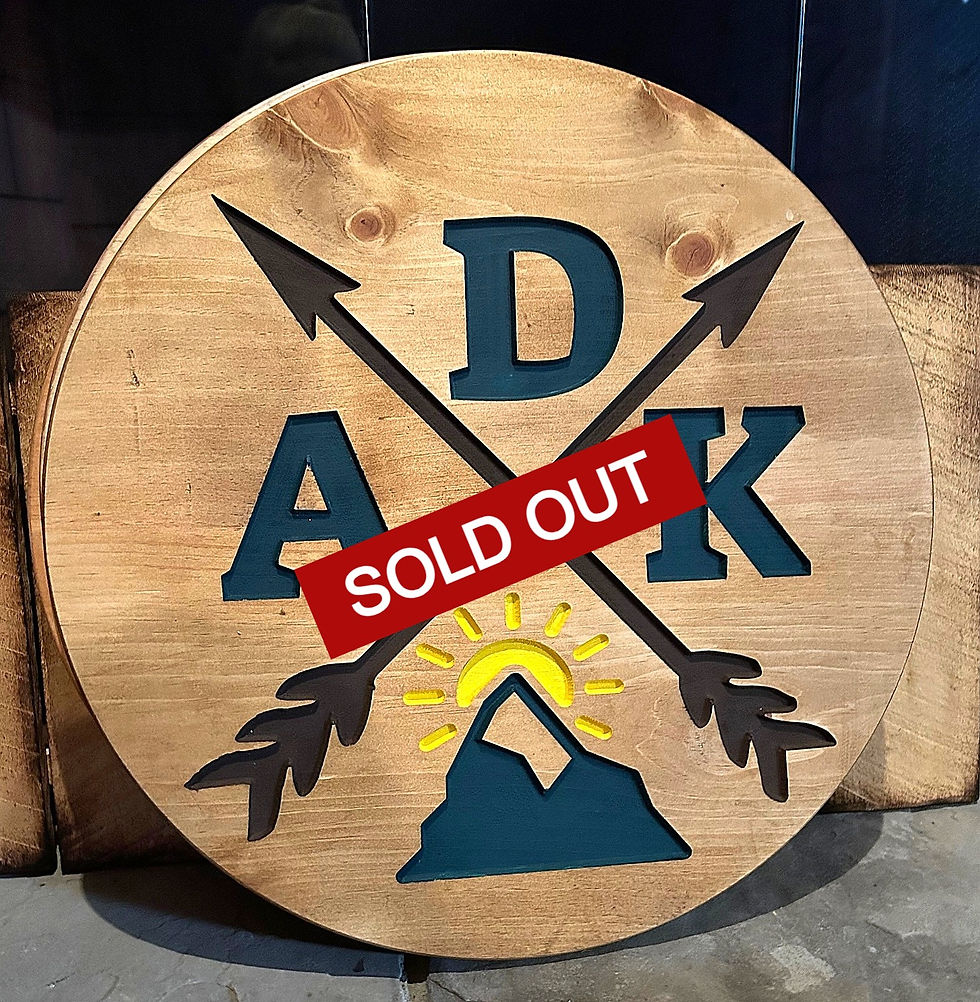 Thumbnail: ADK Compass Wall Decor