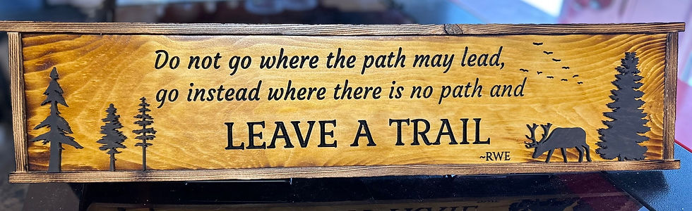 Thumbnail: Nature Quotes - Wood Sign