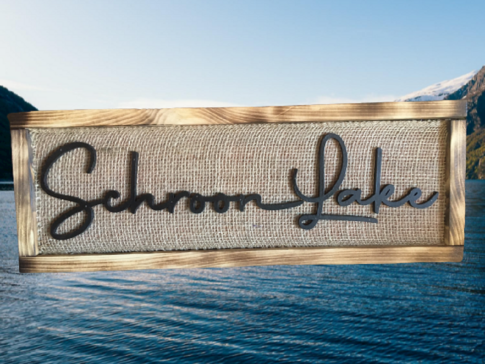 Thumbnail: Laser Wood Wall Art | Localized Rustic Scene