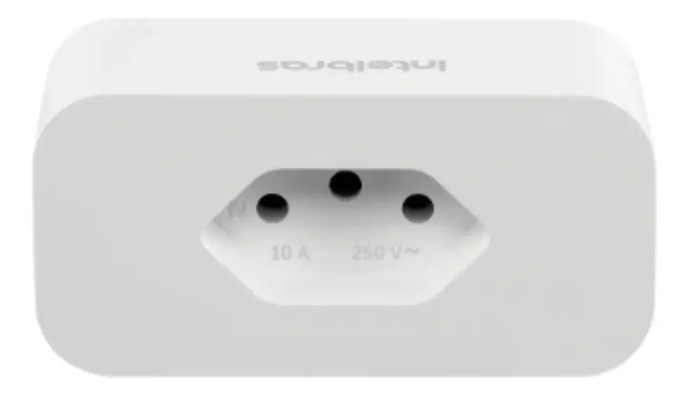 Miniatura: Conector Smart Wi-Fi Intelbras EWS301 Tomada Inteligente Branco 10A
