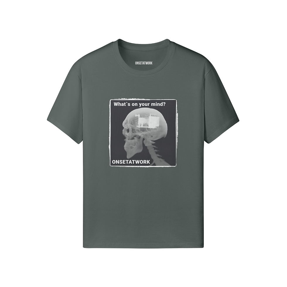 Miniatura: ONSETATWORK- What`s on your mind? - Classic fit 180g/m²