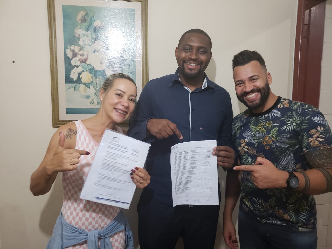 Osmar e Patrícia